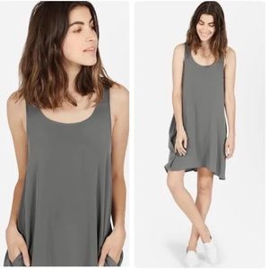Everlane silk tank dress